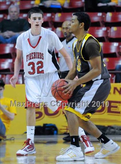 Thumbnail 1 in Marcos de Niza vs. Chaparral (AIA 5A-II State Tournament) photogallery.
