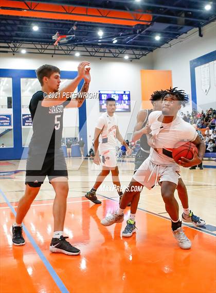 Thumbnail 3 in Manatee vs Sarasota Boys Basketball Allstar Game photogallery.