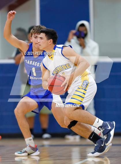 Thumbnail 2 in Manatee vs Sarasota Boys Basketball Allstar Game photogallery.