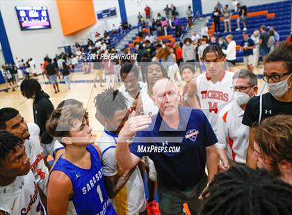 Thumbnail 3 in Manatee vs Sarasota Boys Basketball Allstar Game photogallery.