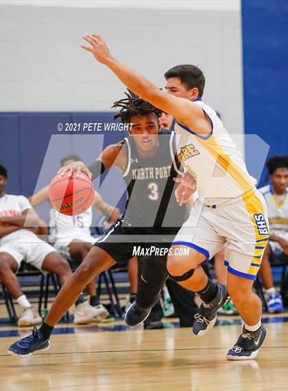 Thumbnail 2 in Manatee vs Sarasota Boys Basketball Allstar Game photogallery.