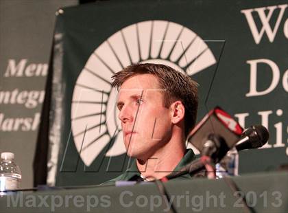 Thumbnail 3 in De La Salle's Bob Ladouceur press conference photogallery.
