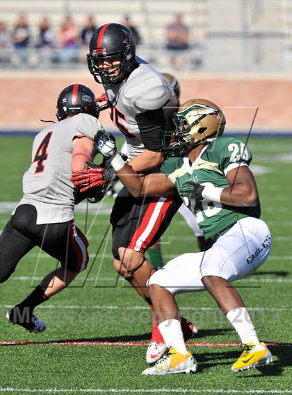 Thumbnail 2 in Coppell vs. DeSoto (UIL 5A Division 1 Area Playoff) photogallery.