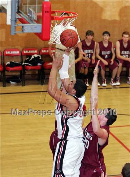 Thumbnail 3 in Healdsburg @ Salesian (CIF NCS D4 Playoffs) photogallery.