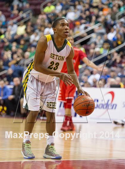 Thumbnail 2 in Seton LaSalle vs. Constitution (PIAA Class AA Final) photogallery.