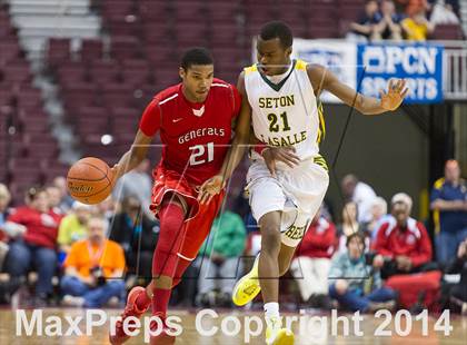 Thumbnail 2 in Seton LaSalle vs. Constitution (PIAA Class AA Final) photogallery.