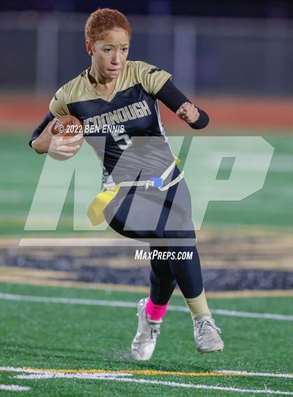 Thumbnail 1 in Trinity Christian vs McDonough (GHSA 5A-6A 2nd Round Playoff) photogallery.
