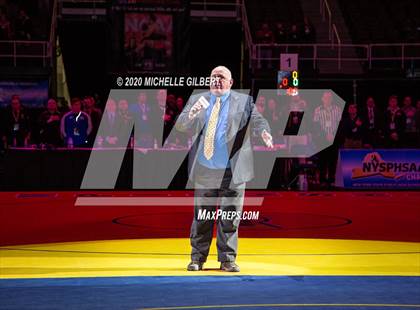 Thumbnail 1 in NYSPHSAA Wrestling Podium and Awards D2 photogallery.