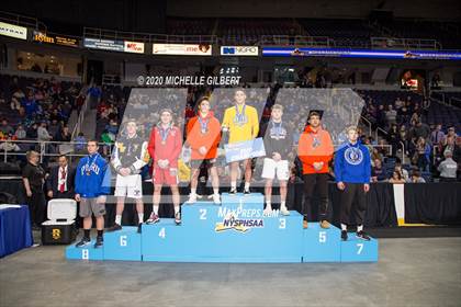 Thumbnail 2 in NYSPHSAA Wrestling Podium and Awards D2 photogallery.