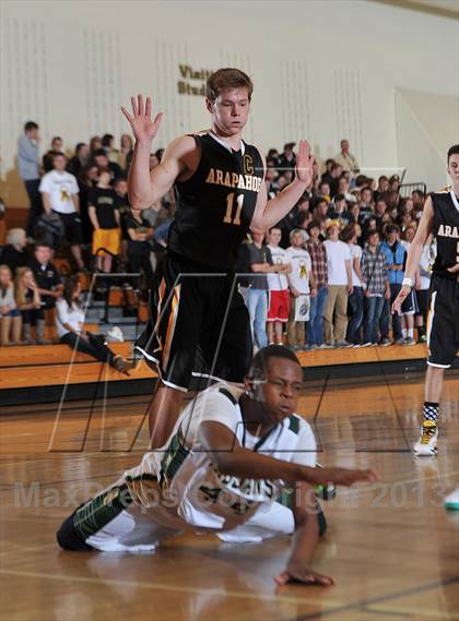Thumbnail 3 in Aurora Central vs. Arapahoe (Rock Canyon Winter Classic) photogallery.