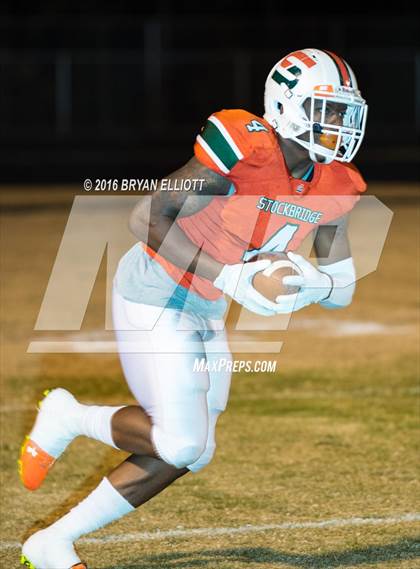 Thumbnail 1 in Clarke Central @ Stockbridge (GHSA 5A 2nd Round Playoff)  photogallery.