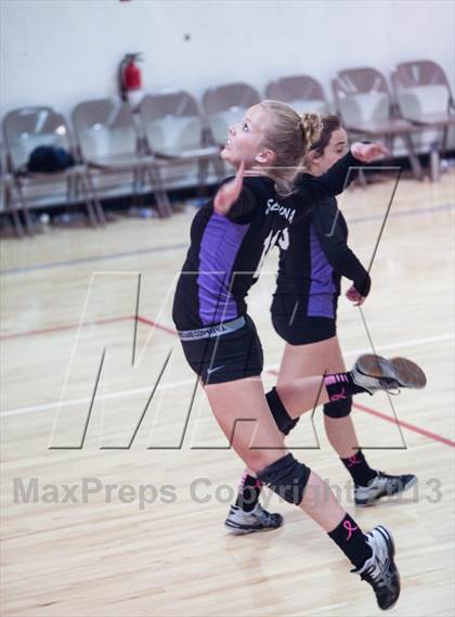 Thumbnail 2 in Faith Lutheran vs. Red Rock (Nike Tournament of Champions) photogallery.