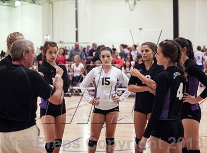 Thumbnail 2 in Faith Lutheran vs. Red Rock (Nike Tournament of Champions) photogallery.