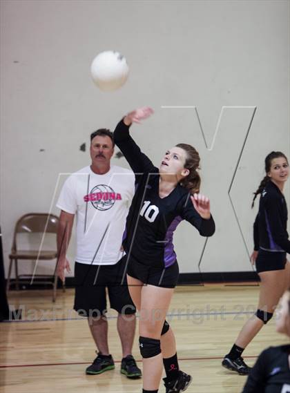 Thumbnail 1 in Faith Lutheran vs. Red Rock (Nike Tournament of Champions) photogallery.