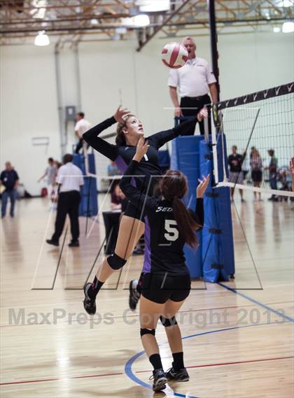 Thumbnail 1 in Faith Lutheran vs. Red Rock (Nike Tournament of Champions) photogallery.