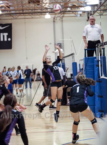 Thumbnail 3 in Faith Lutheran vs. Red Rock (Nike Tournament of Champions) photogallery.