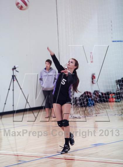 Thumbnail 2 in Faith Lutheran vs. Red Rock (Nike Tournament of Champions) photogallery.