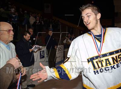 Thumbnail 3 in Webster-Thomas vs Thousand Islands (NYSPHSAA D2 Final) photogallery.