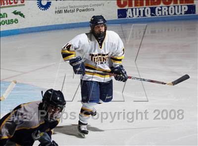 Thumbnail 1 in Webster-Thomas vs Thousand Islands (NYSPHSAA D2 Final) photogallery.