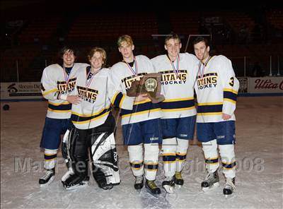 Thumbnail 2 in Webster-Thomas vs Thousand Islands (NYSPHSAA D2 Final) photogallery.