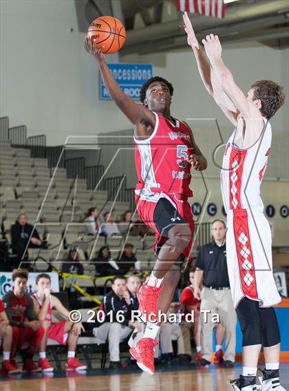 Thumbnail 3 in Upper Dublin vs Ocean City (Boardwalk Basketball Classic) photogallery.