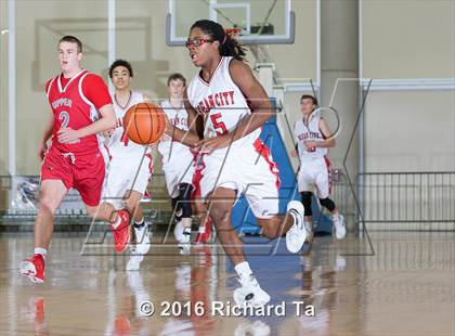 Thumbnail 3 in Upper Dublin vs Ocean City (Boardwalk Basketball Classic) photogallery.