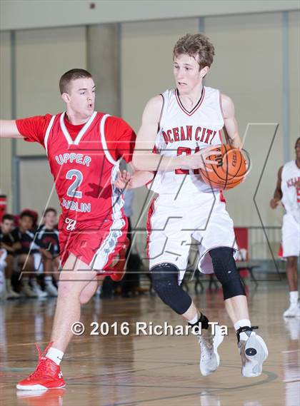 Thumbnail 3 in Upper Dublin vs Ocean City (Boardwalk Basketball Classic) photogallery.
