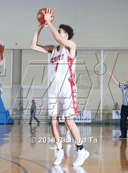 Thumbnail 2 in Upper Dublin vs Ocean City (Boardwalk Basketball Classic) photogallery.