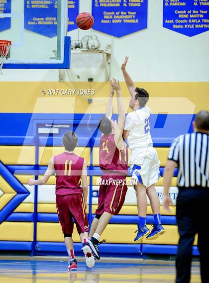Thumbnail 2 in Foresthill vs Faith Christian (CIF SJS D6 Playoff) photogallery.
