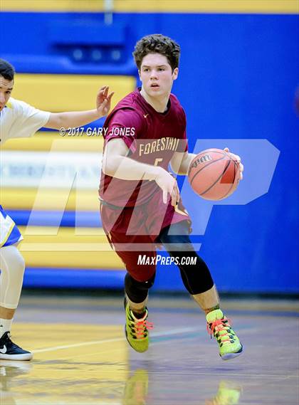 Thumbnail 2 in Foresthill vs Faith Christian (CIF SJS D6 Playoff) photogallery.