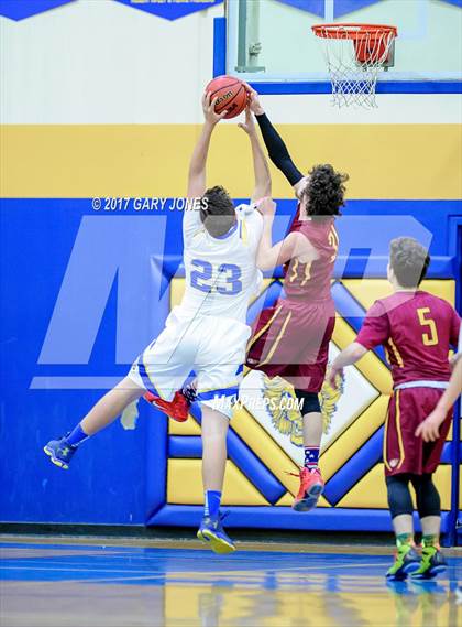 Thumbnail 3 in Foresthill vs Faith Christian (CIF SJS D6 Playoff) photogallery.