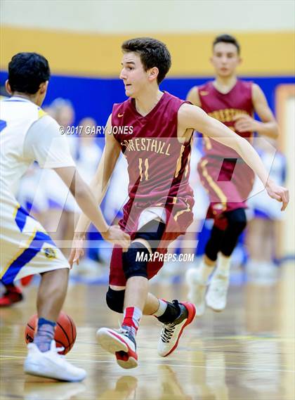 Thumbnail 2 in Foresthill vs Faith Christian (CIF SJS D6 Playoff) photogallery.
