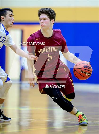 Thumbnail 2 in Foresthill vs Faith Christian (CIF SJS D6 Playoff) photogallery.