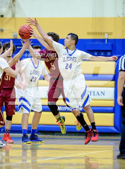 Thumbnail 1 in Foresthill vs Faith Christian (CIF SJS D6 Playoff) photogallery.
