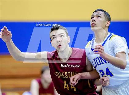 Thumbnail 2 in Foresthill vs Faith Christian (CIF SJS D6 Playoff) photogallery.