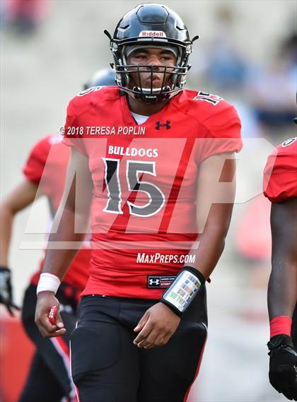 Thumbnail 3 in Boiling Springs vs Easley (Greenville High Football Jamboree) photogallery.