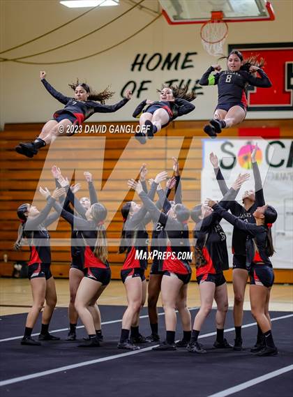 Thumbnail 1 in Temecula Valley vs Segerstrom (SoCal Stunt Tournament) photogallery.