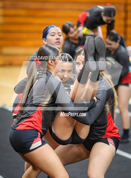 Thumbnail 3 in Temecula Valley vs Segerstrom (SoCal Stunt Tournament) photogallery.