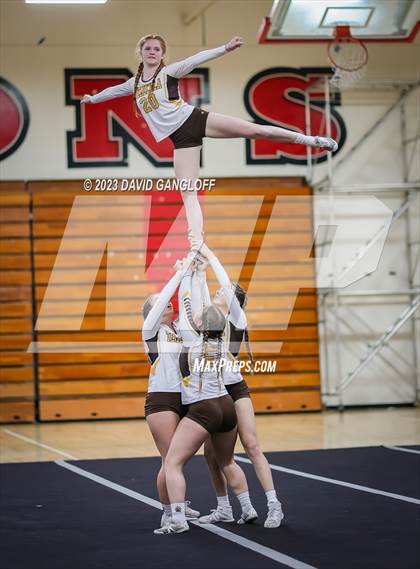 Thumbnail 2 in Temecula Valley vs Segerstrom (SoCal Stunt Tournament) photogallery.