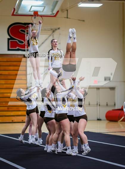 Thumbnail 3 in Temecula Valley vs Segerstrom (SoCal Stunt Tournament) photogallery.