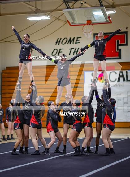 Thumbnail 3 in Temecula Valley vs Segerstrom (SoCal Stunt Tournament) photogallery.