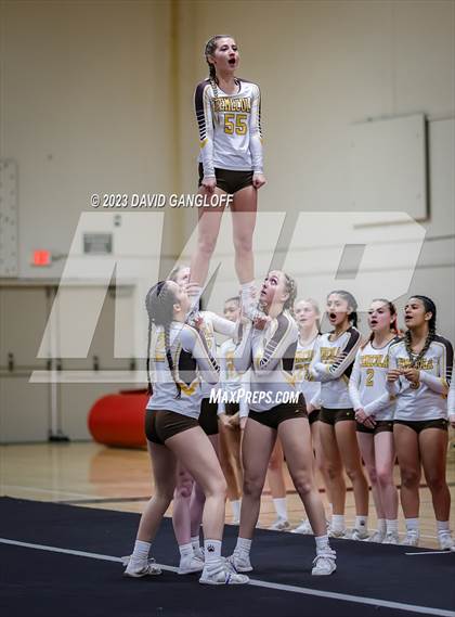 Thumbnail 2 in Temecula Valley vs Segerstrom (SoCal Stunt Tournament) photogallery.