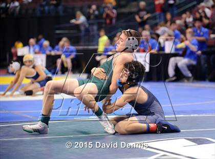 Thumbnail 2 in CIF State Boys Wrestling Championships (Round 1) photogallery.