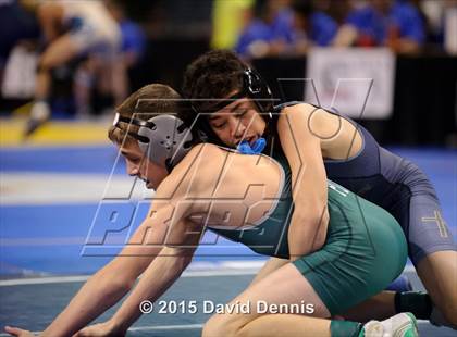 Thumbnail 1 in CIF State Boys Wrestling Championships (Round 1) photogallery.