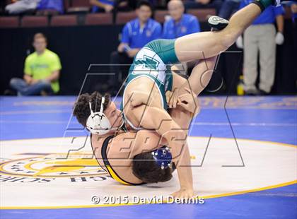 Thumbnail 1 in CIF State Boys Wrestling Championships (Round 1) photogallery.