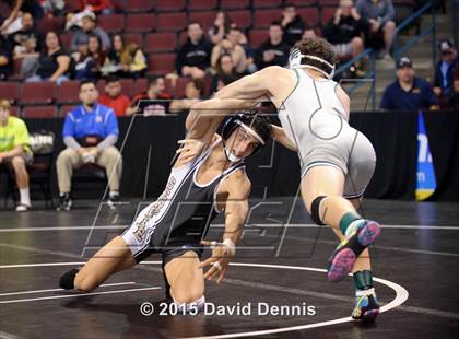 Thumbnail 1 in CIF State Boys Wrestling Championships (Round 1) photogallery.