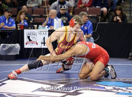 Thumbnail 1 in CIF State Boys Wrestling Championships (Round 1) photogallery.