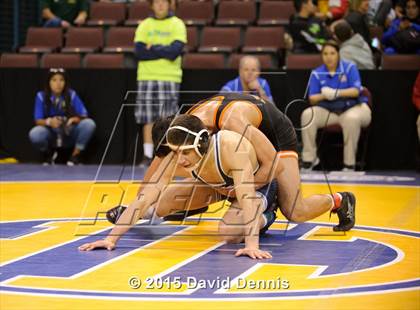 Thumbnail 1 in CIF State Boys Wrestling Championships (Round 1) photogallery.