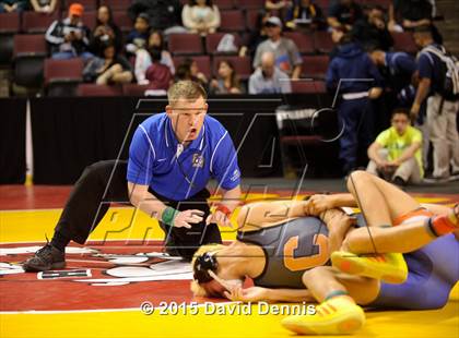 Thumbnail 2 in CIF State Boys Wrestling Championships (Round 1) photogallery.