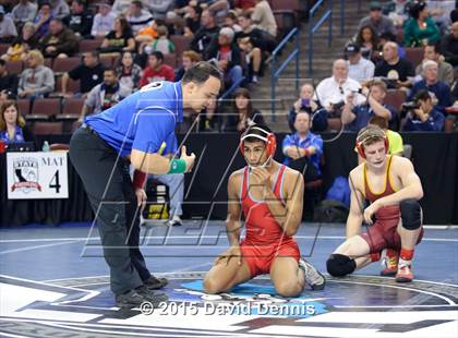 Thumbnail 2 in CIF State Boys Wrestling Championships (Round 1) photogallery.